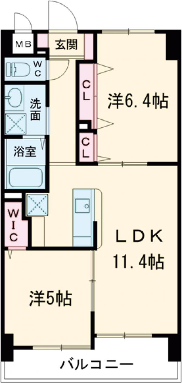 ベリッシュの間取り