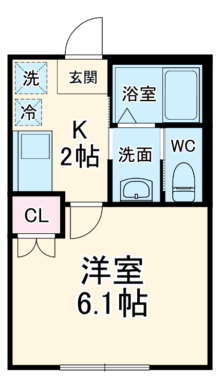 フォレストツインハウスⅡ　Ｂ棟の間取り