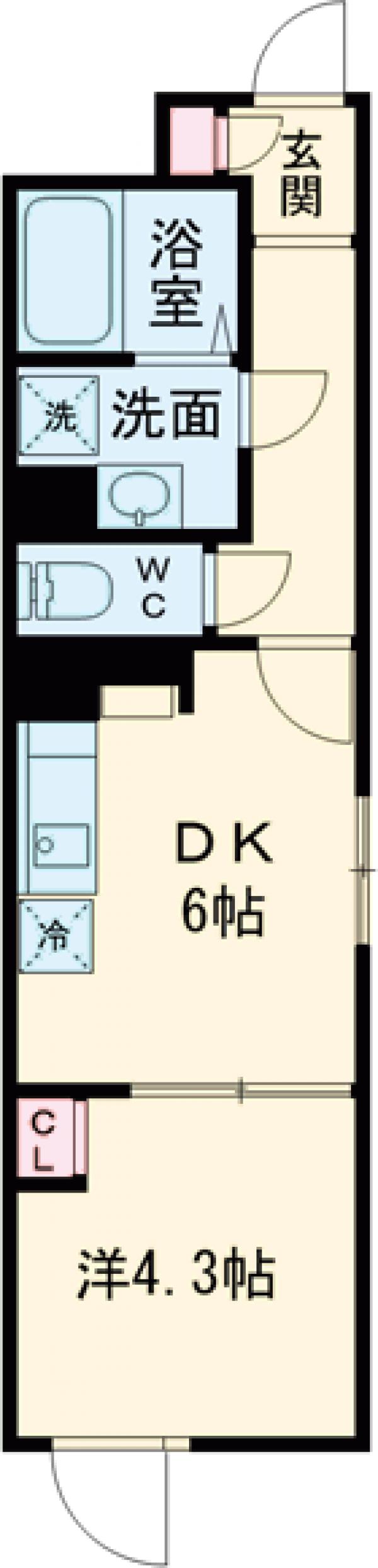 プレアス中野の間取り