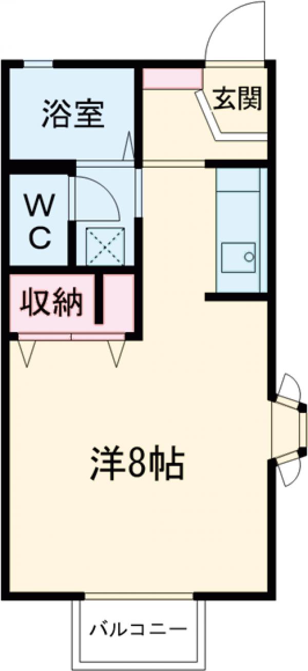 セジュール・ミネの間取り