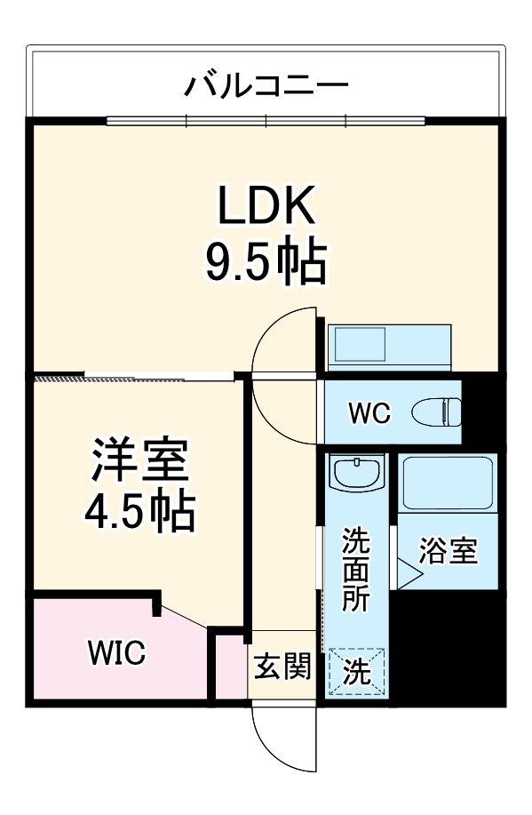 パークモダン新大阪の間取り