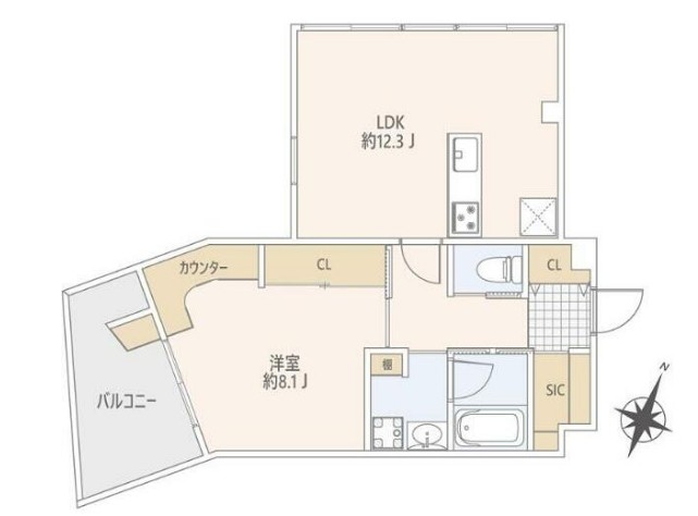 GrandStory用賀2の間取り