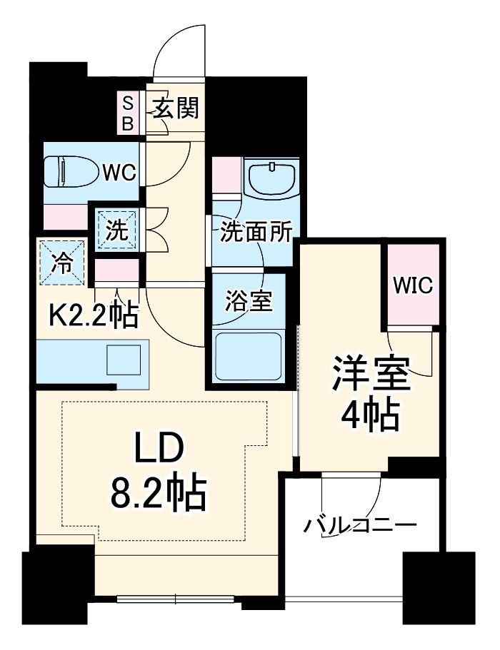 GRAN PASEO横濱関内PREMIUMの間取り