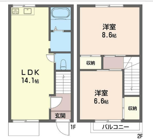 ドミ-ルYの間取り