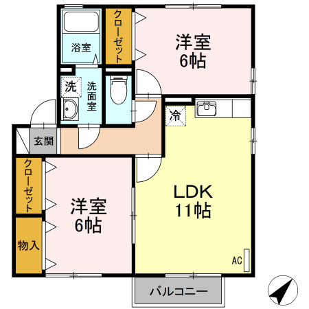 2/21 間取