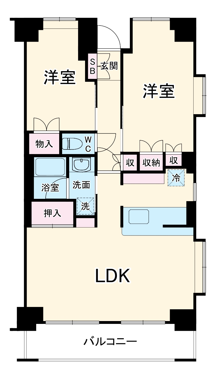 プライムヒルズ東戸塚の間取り