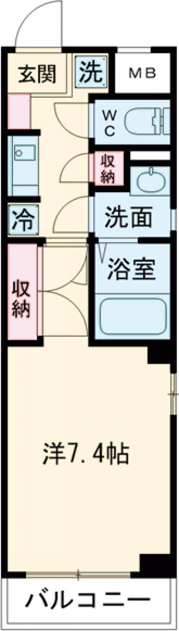 ReDEAL KANAMACHIⅠの間取り