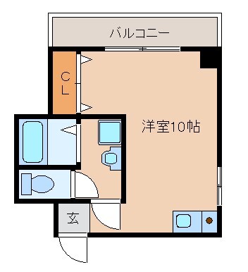 リードハイツ東三国B棟の間取り