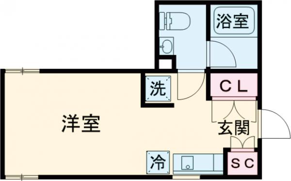 ミレドゥーエ笹塚の間取り
