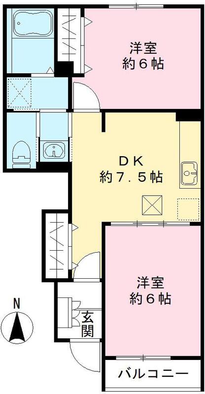 エスベランサBの間取り