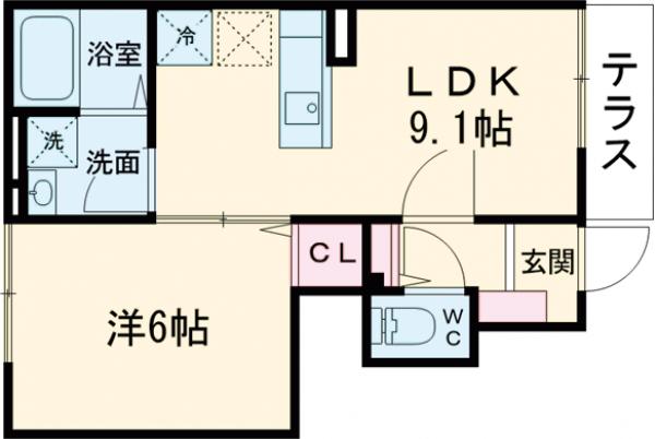 ClochetteBoisの間取り