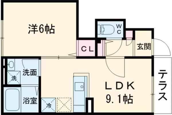 ClochetteBoisの間取り