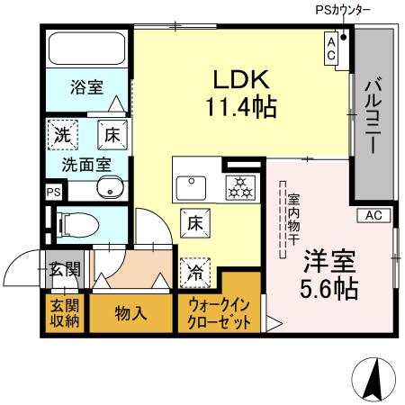 2/13 間取