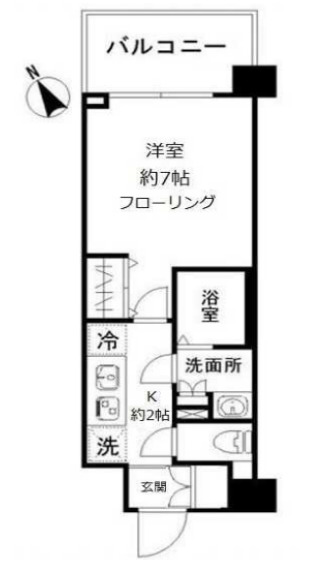 2/2 間取