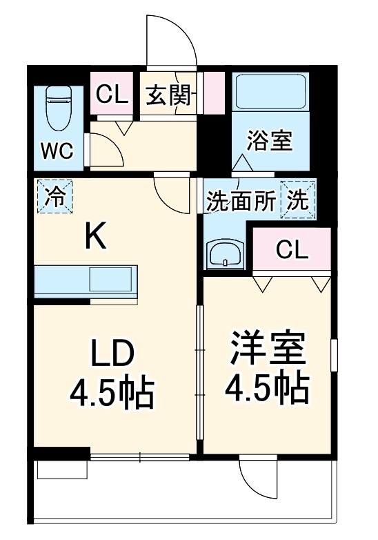 LuLuBonheurの間取り