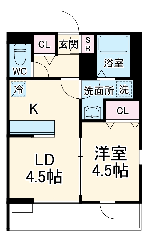 LuLuBonheurの間取り