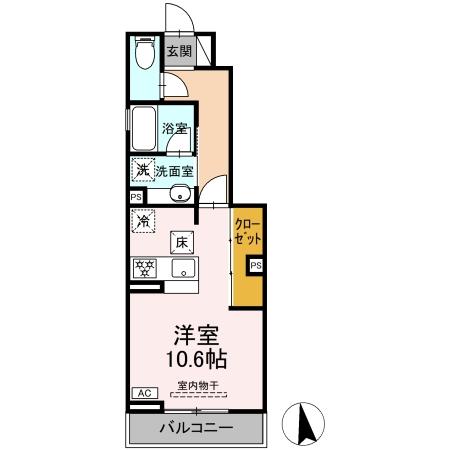 トゥトゥ ドミールの間取り
