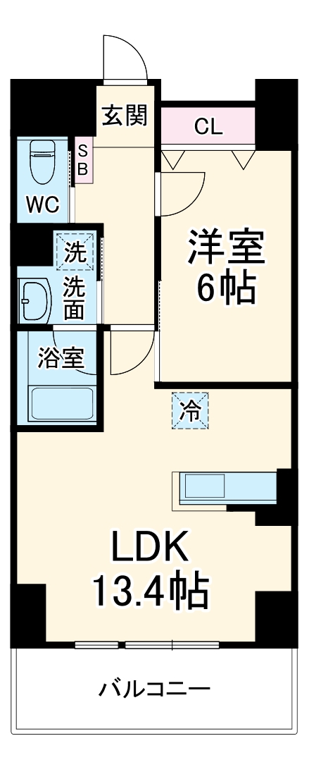 ＭＩＵ（ミウ）の間取り