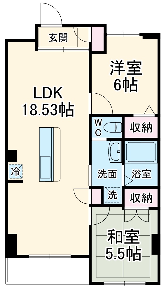 グランドソナ上尾の間取り