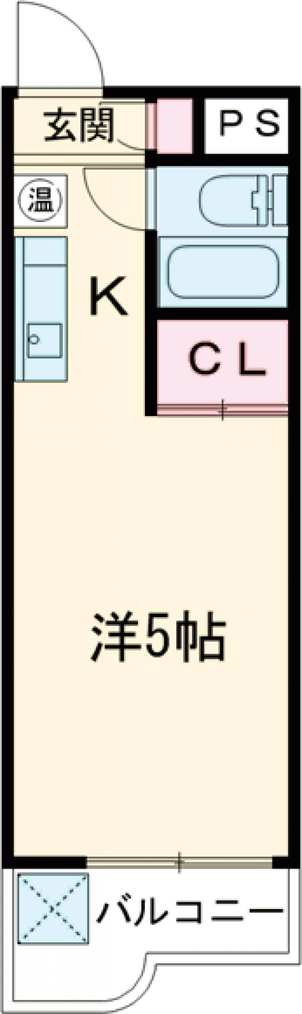 メゾンドパプリカの間取り