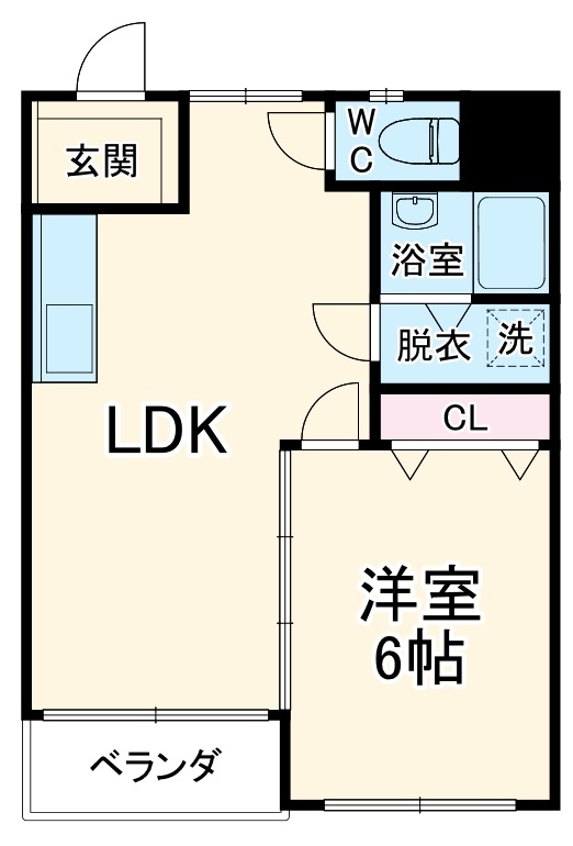 氷室エーケービルの間取り