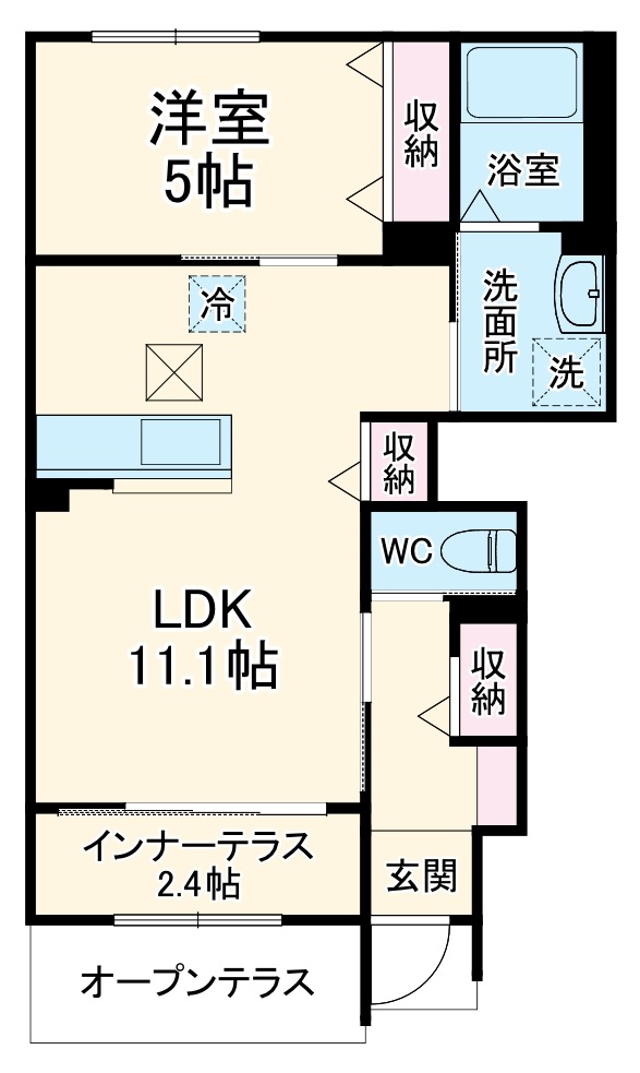 1/11 間取
