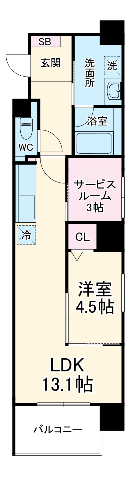 Kikka Feliciaの間取り