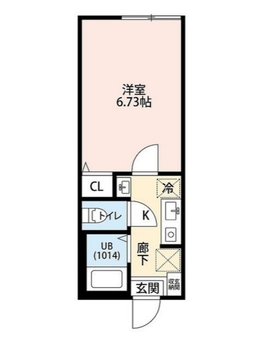 Venus Lagoon三枚町の間取り