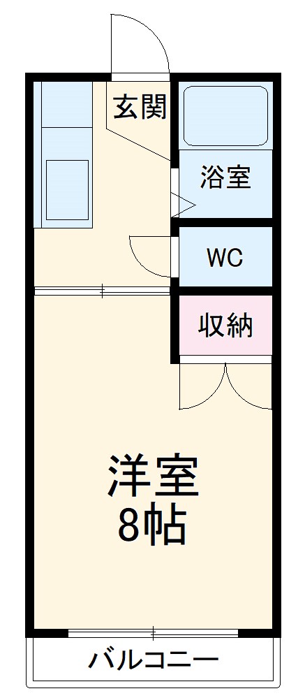 ハイツみかみの間取り