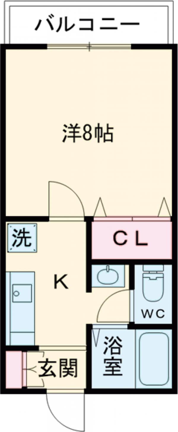 アルバ篠崎Ⅱの間取り