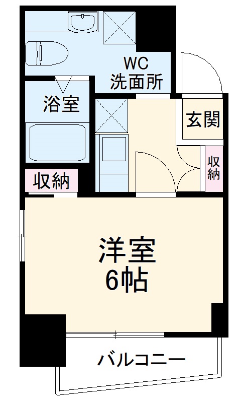 レグラス横浜メディオの間取り