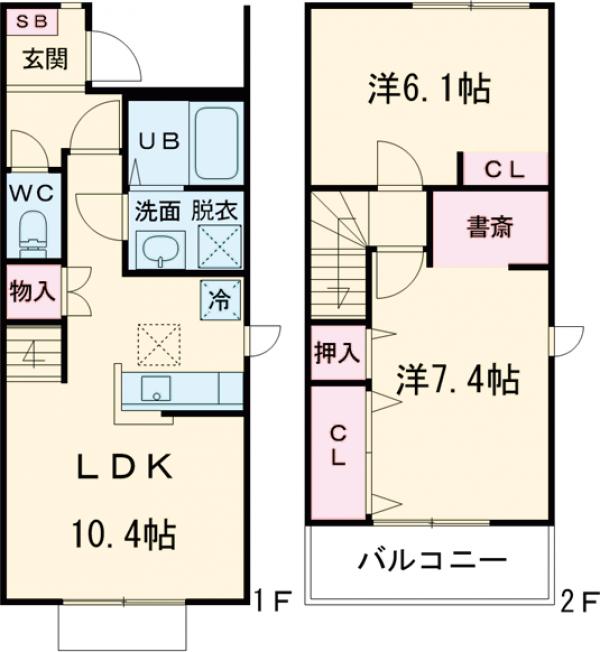 U7 Aの間取り