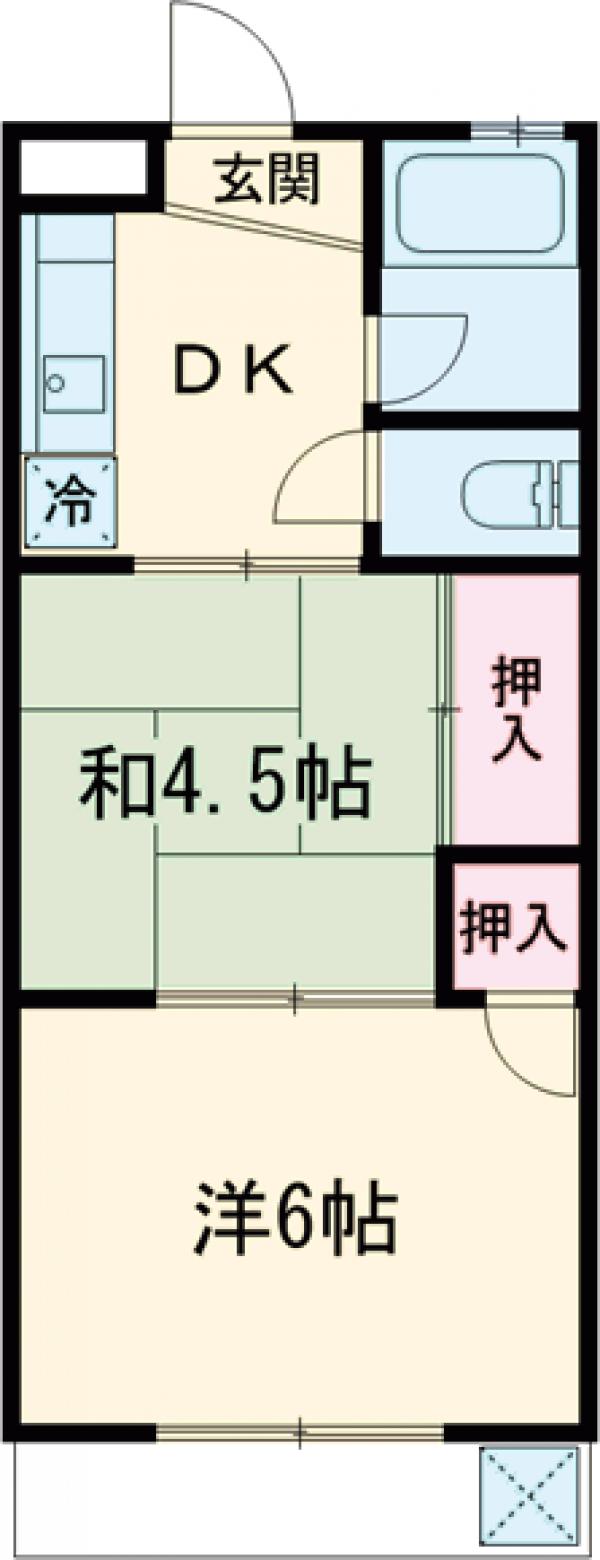 秋仙マンションの間取り