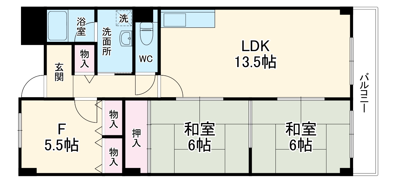 Pure和泉の間取り