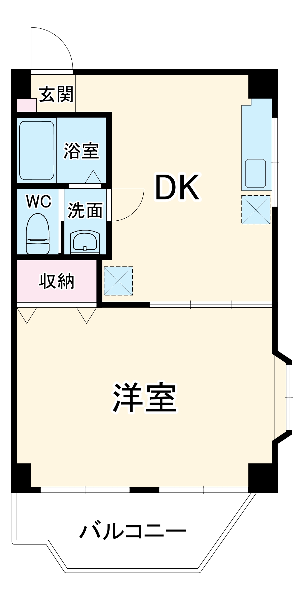 信光ビルの間取り
