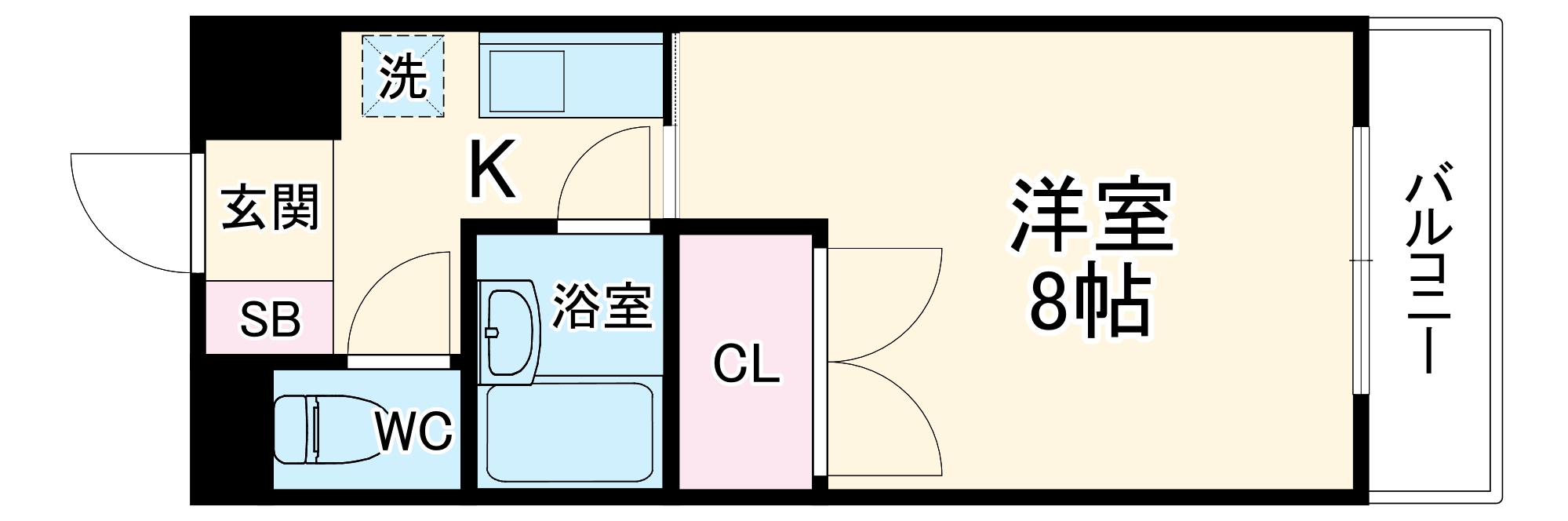 アルテハイム桂の間取り