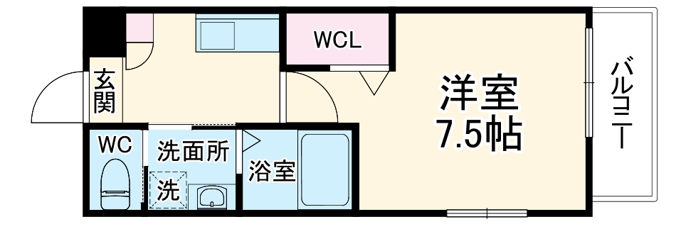 ワコーレヴィータ関目WESTの間取り