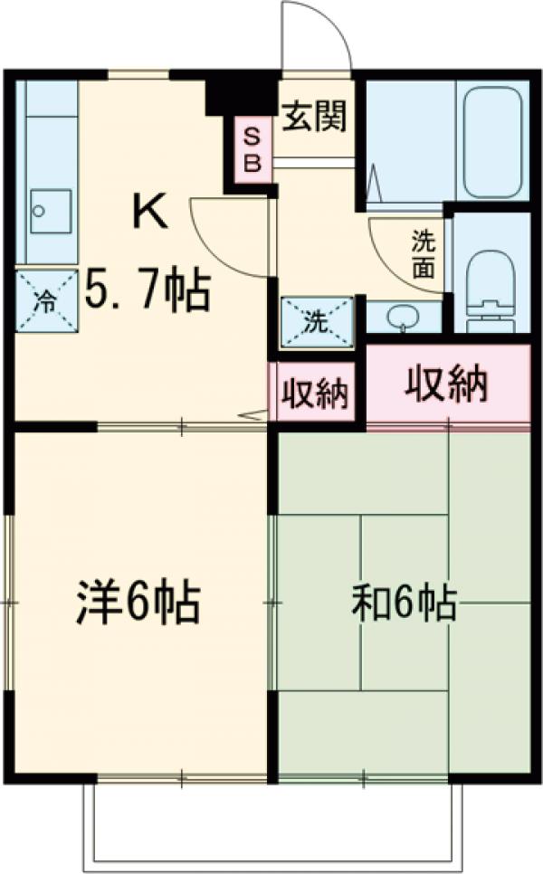 Villa Aーkimiの間取り
