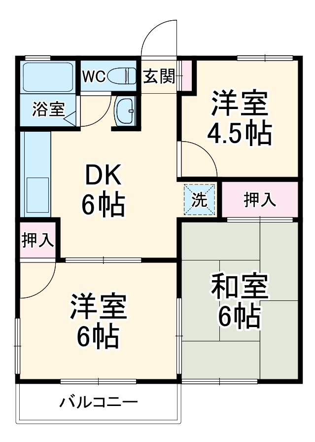 レジデンス INOUEの間取り