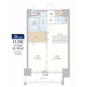 Viento京都駅の間取り
