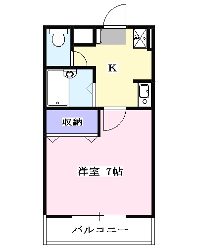 H-SQUARE喜多町の間取り