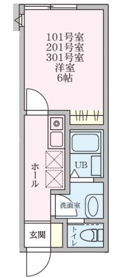 THE BASE 上?岡の間取り