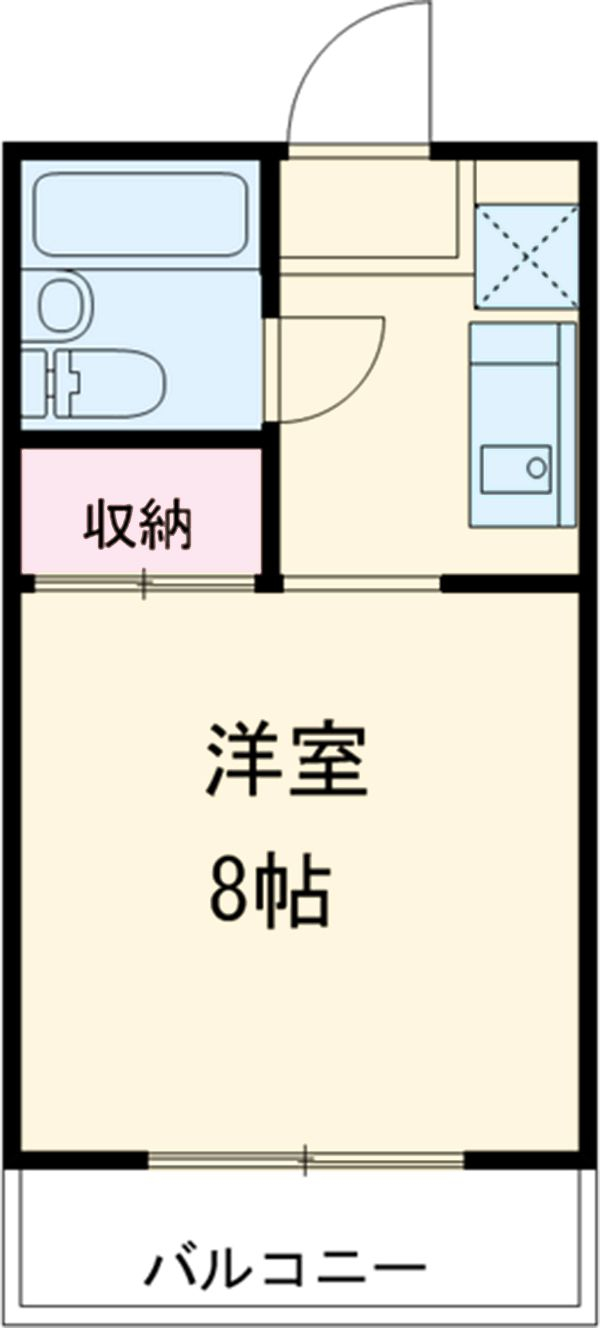 パレス石川の間取り