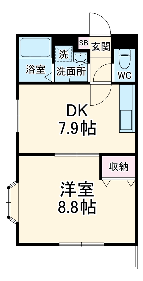 クレストの間取り