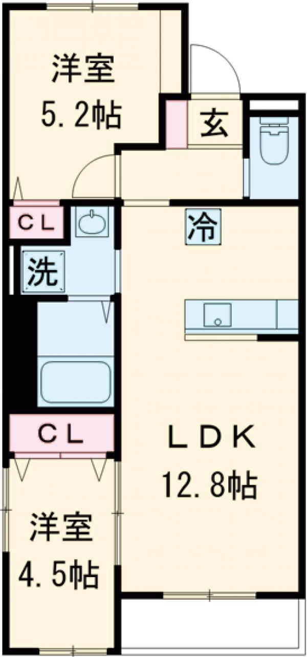 ヴェリテの間取り