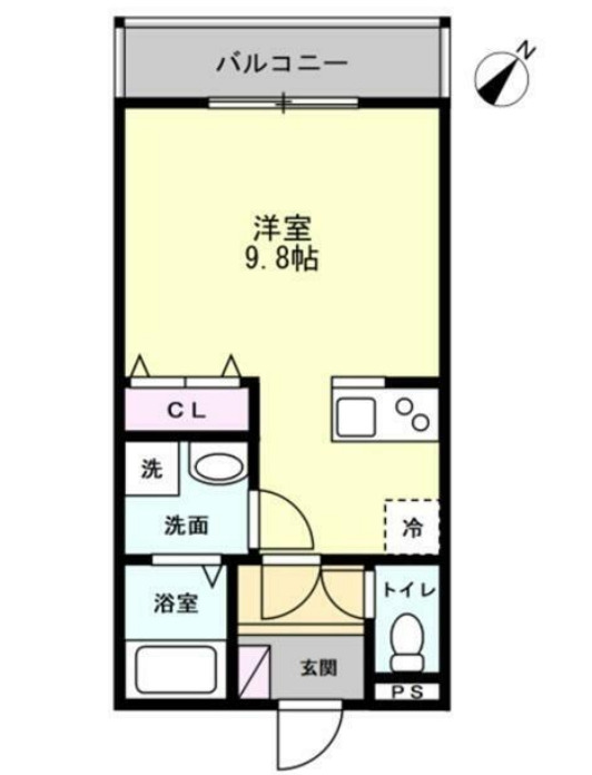 MA・MAISON AKISHIMAの間取り