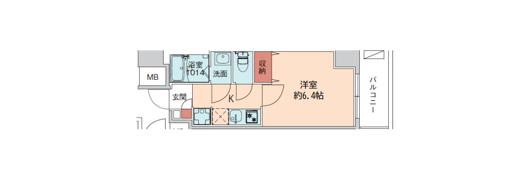 ArtizA南船場の間取り