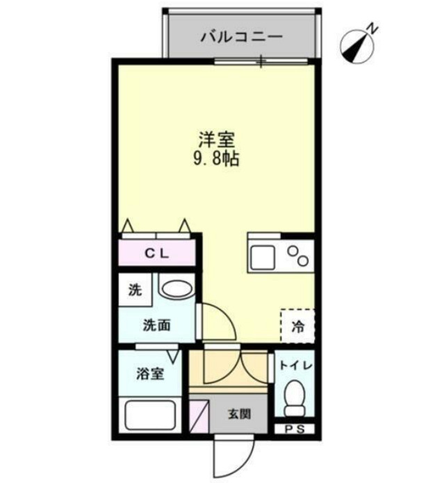 MA・MAISON AKISHIMAの間取り