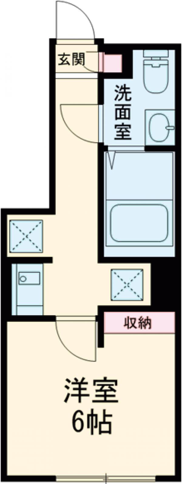 Agrande Nishi-Kokubunjiの間取り