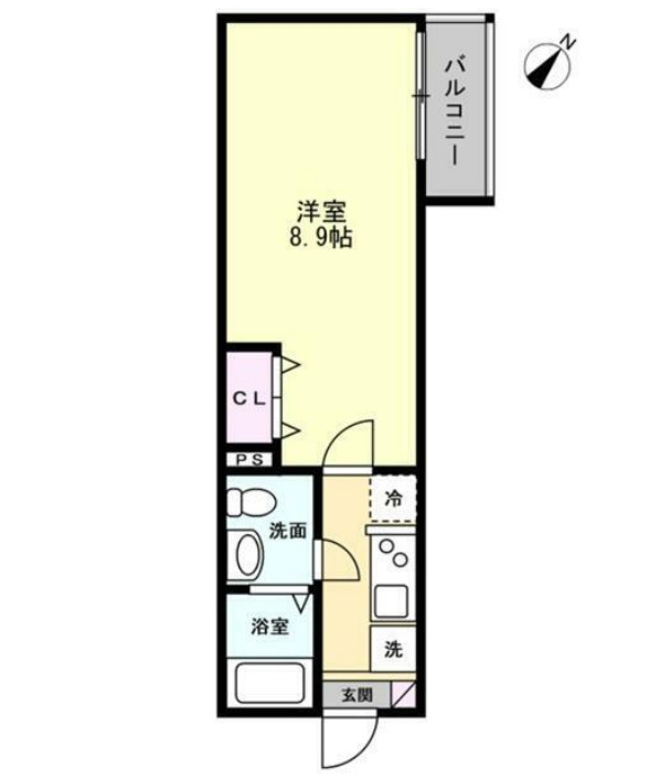 MA・MAISON AKISHIMAの間取り